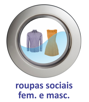 lavangem de roupas sociais femininas e masculinas no Jd. Alzira